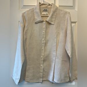Flax small linen blouse